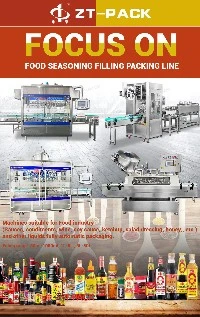 Sauce Foods Filling Machine Packing Line